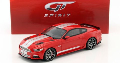 GTスピリット GTS149 1/18 フォード マスタング シェルビー GT（レッド/シルバー） 世界限定：2.000個 - ミニチャンプス専門店  【Minichamps World】