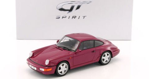 GTスピリット ZM095 1/18 ポルシェ 911 (964) カレラ RS rubin レッド 特注品 - ミニチャンプス専門店  【Minichamps World】