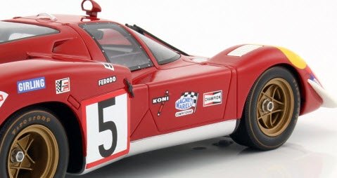 CMR CMR029 1/18 フェラーリ 512S #5 24h ル・マン 1970 Ickx / Schetty 特注品 - ミニチャンプス専門店  【Minichamps World】