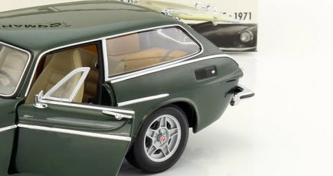 ミニチャンプス 1:18 1971年モデル ボルボ　P1800 ES 極美品当時アンティークトイ