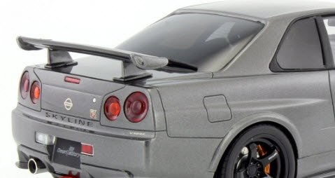 OTTO オットー OTM232 1/18 ニスモ GT-R (R34) クラブマン レース スペック (ガンメタリック) - ミニチャンプス専門店  【Minichamps World】