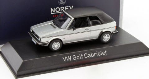 ノレブ 840073 1/43 VW ゴルフ カブリオレ 1981 シルバー