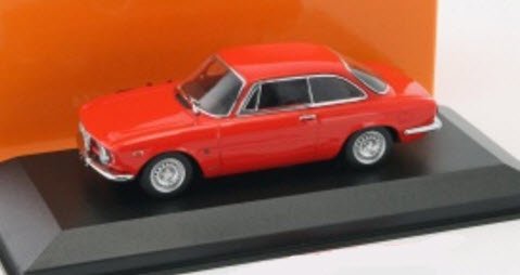 ミニチャンプス MAXICHAMPS 940120440 1/43 アルファ ロメオ ジュリエッタ スプリント GTA (1965) レッド -  ミニチャンプス専門店 【Minichamps World】