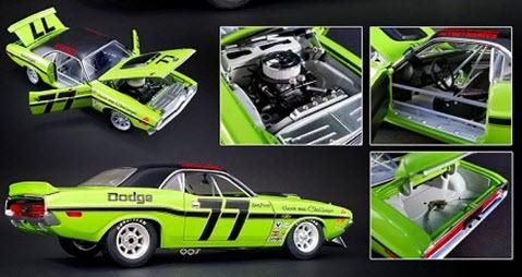 1970 Dodge Challenger Trans Am, Sam Posey #76 - Acme 1806009