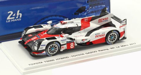 スパーク S5804 1/43 TOYOTA TS050 Hybrid No.8 Le Mans 2017 TOYOTA GAZOO Racing  中嶋一貴 - ミニチャンプス専門店 【Minichamps World】