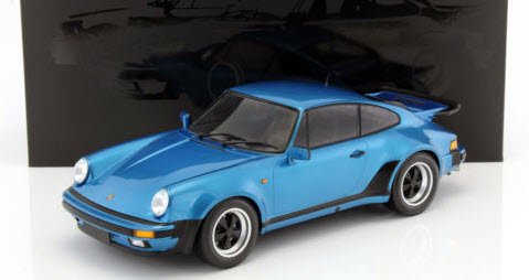 ミニチャンプス 125066104 1/12 ポルシェ 911 ターボ （1977） ブルー 