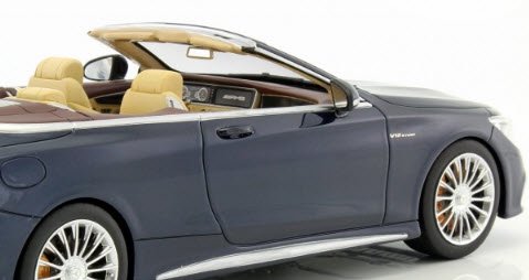 GTスピリット GTS153 1/18 メルセデス AMG S65 コンバーチブル（ブルー） - ミニチャンプス専門店　【Minichamps  World】