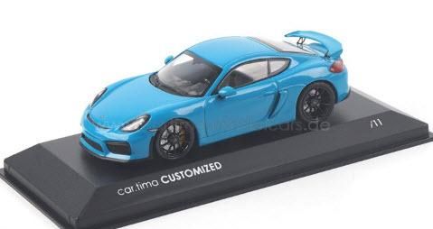 1/43 特注 ミニチャンプス ポルシェ 718 ケイマン GT4 RS ブルー