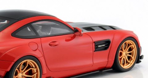 GTスピリット ZM104 1/18 メルセデス ベンツ AMG GT modified by Prior Design レッド / ブラック 特注品  - ミニチャンプス専門店 【Minichamps World】