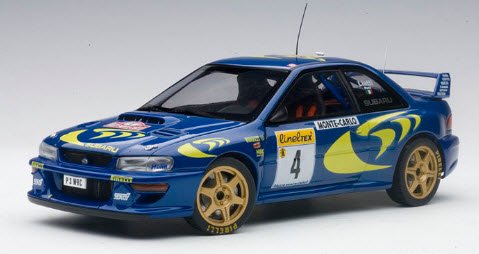 オートアート AUTOart 89791 1/18 スバル インプレッサ WRC 1997 ＃4 