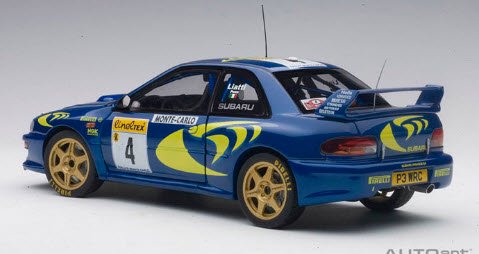 オートアート AUTOart 89791 1/18 スバル インプレッサ WRC 1997 ＃4 