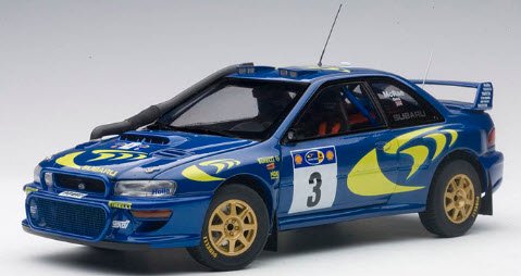 オートアート AUTOart 89792 1/18 スバル インプレッサ WRC 1997 ＃3 (コリン・マクレー/ニッキー・グリスト)  サファリラリー優勝 - ミニチャンプス専門店　【Minichamps World】
