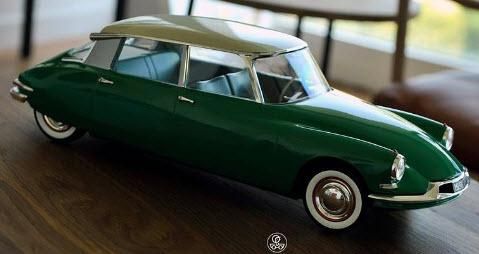 ノレブ 1/12 シトロエン DS 19 オン ボール 1959 スカルプチャー フル 