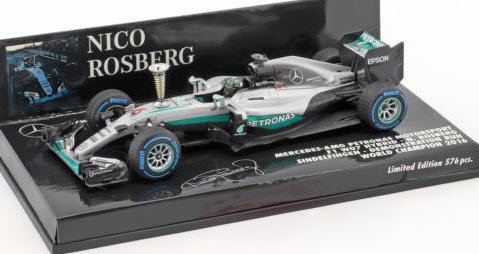 ミニチャンプス 410161006 1/43 メルセデス AMG ペトロナス F1 W07