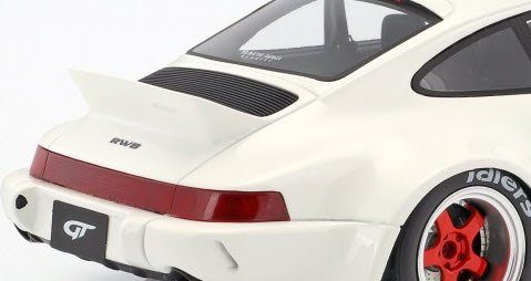 GTスピリット ZM111 1/18 ポルシェ 911 (964) RWB Duck Tail ホワイト 