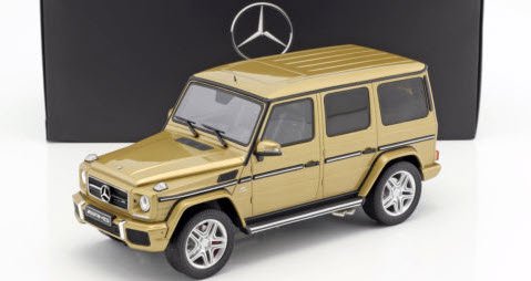 GTスピリット B66961031 1/18 メルセデス ベンツ AMG G 63 2017 パール ゴールド Mercedes 特注品 -  ミニチャンプス専門店 【Minichamps World】