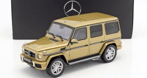 メルセデス・ベンツ Mercedes-AMG G 63 1:18 パールゴールド GT