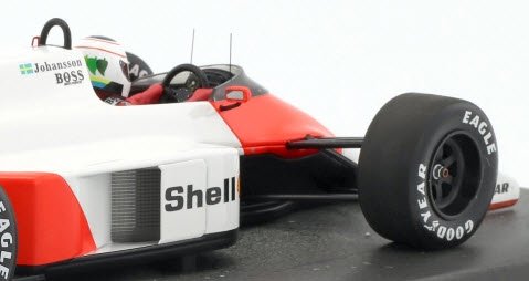 ミニチャンプス 1/43 マクラーレン・TAGポルシェ MP4/3 ヨハンソン