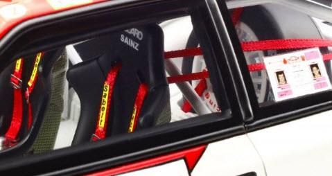 OTTO オットー OTM239 1/18 トヨタ セリカ ST165 モンテカルロラリー 1991 #3 C.Sainz (ホワイト/レッド) -  ミニチャンプス専門店 【Minichamps World】