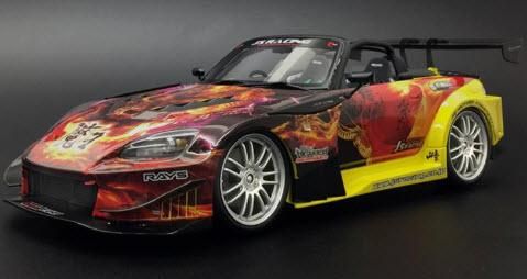 ONEMODEL 18A03-01 1/18 S2000 J`s Racing 魔王