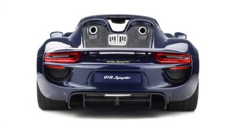 ミニカー　1/12 ポルシェ 918 スパイダー(ブルー) [GTS757] GTスピリット GTS757 1/12 ポルシェ 918 スパイダー（ブルー