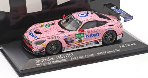 ミニチャンプス 437173026 1/43 メルセデス AMG GT3 #26 `BWT MUCKE MOTORSPORT` ＃26 ADAC GT  マスターズ 2017 - ミニチャンプス専門店　【Minichamps World】