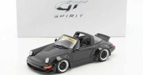 GTスピリット ZM117 1/18 ポルシェ 911 (964) RWB タルガ ブラック 特注品 - ミニチャンプス専門店 【Minichamps  World】