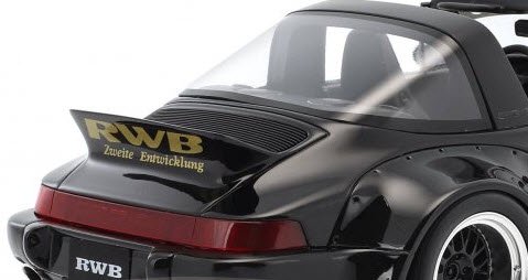 GTスピリット ZM117 1/18 ポルシェ 911 (964) RWB タルガ ブラック 特注品 - ミニチャンプス専門店 【Minichamps  World】