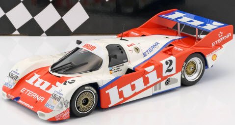 ミニチャンプス 155876502 1/18 ポルシェ 962 C Brun Motorsport #2 Mass / Larrauri /  Pareja 3rd 1000km ニュル 1987 - ミニチャンプス専門店　【Minichamps World】