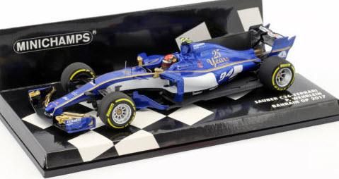 ミニチャンプス 417170094 1/43 ザウバー F1 チーム フェラーリ C36 #94 パスカル・ウェーレイン 2017 -  ミニチャンプス専門店　【Minichamps World】