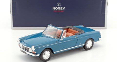 ノレブ 184832 1/18 プジョー 404 カブリオレ 1967 Mendoza ブルー - ミニチャンプス専門店　【Minichamps  World】