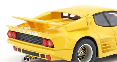 GTスピリット GTS702 1/18 ケーニッヒ スペシャル 512 BBi ターボ (イエロー) - ミニチャンプス専門店　【Minichamps  World】