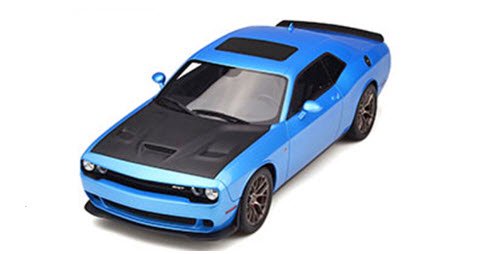 GTスピリット GTS006US 1/18 ダッジ チャレンジャー SRT ヘルキャット (ブルー) - ミニチャンプス専門店 【Minichamps  World】