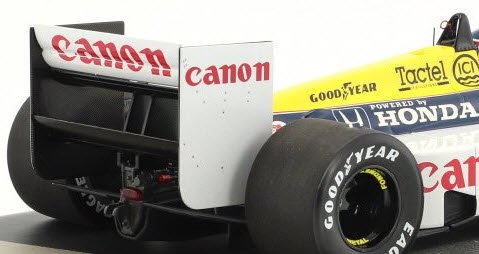 ミニチャンプス　ウィリアムズ　ホンダ　FW11 ナイジェル・マンセル