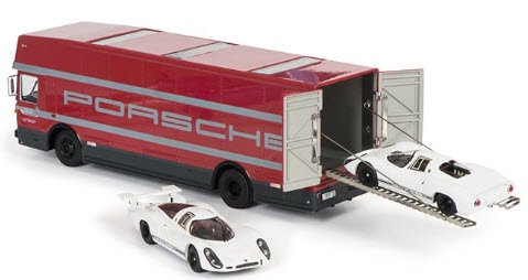 シュコー 450372700 1/43 ポルシェ 70周年 セット トランスポーター