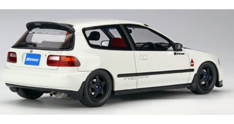 国内発送 スプーン Eg6 シビック ホンダ 1 18 スポーツ ブルー イエロー Ottomobile ミニカー 香港エクスクルーシブモデル Otm011rt 車 Williamsav Com