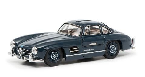 シュコー 450249600 1/43 メルセデス・ベンツ 300SL クーペ ブルー - ミニチャンプス専門店　【Minichamps World】