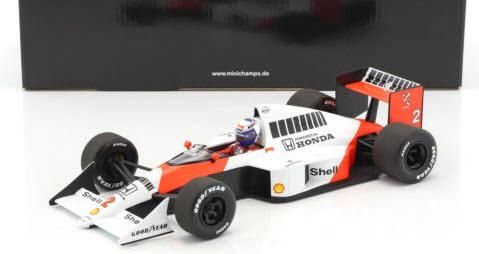 ミニチャンプス 1/18 マクラーレン MP4/4 ホンダ アランプロスト