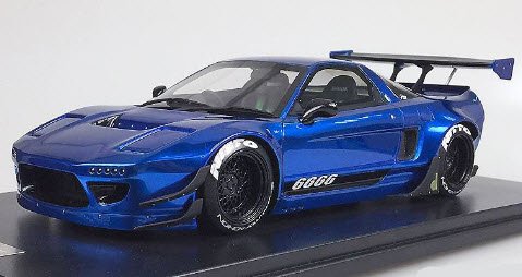 ONEMODEL 18B03-66 1/18 HONDA NSX Rocket Bunny Chrome Gold