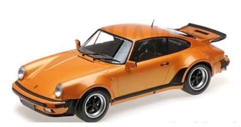 ミニチャンプス 125066110 1/12 ポルシェ 911 ターボ 1977 オレンジメタリック - ミニチャンプス専門店 【Minichamps  World】