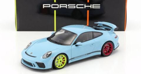 ミニチャンプス WAX02100034 1/18 ポルシェ 911 (991 II) GT3 2018 ガルフブルー 特注品 - ミニチャンプス専門店　 【Minichamps World】