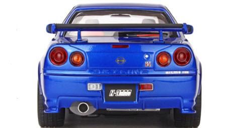 OTTO オットー OTM743 1/18 ニスモ R34 GT-R Z-tune（ブルー
