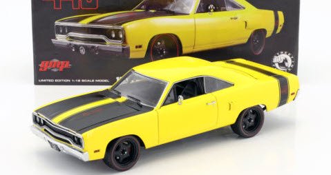 GMP 18837 1/18 1970 Plymouth Road Runner Street Fighter 6-Pack 