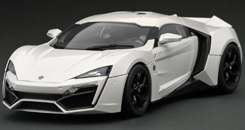 KENGFAI ケンファイ TK-KF00103 1/18 W MOTORS Lykan Hypersport Pearl