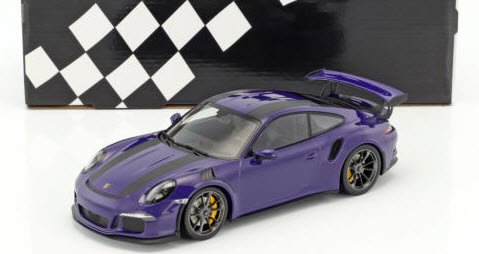 ミニチャンプス 153066226 1/18 ポルシェ 911 (991) GT3 RS 2015