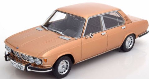 BoS Models BOS349 1/18 BMW 2500 (E3) 1968 ゴールド - ミニチャンプス専門店　【Minichamps  World】