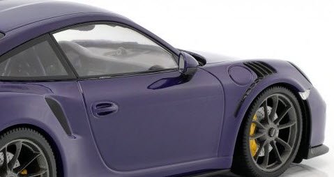 ミニチャンプス 155066221 1/18 ポルシェ 911 (991) GT3 RS 2015 ウルトラバイオレット - ミニチャンプス専門店 【 Minichamps World】