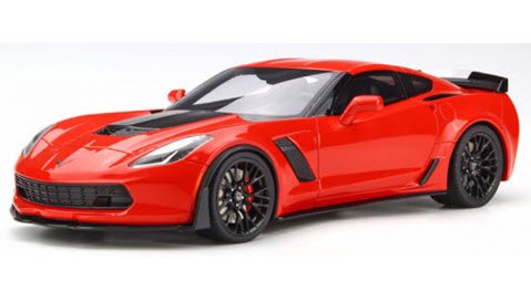 GTスピリット GTS005US 1/18 シボレー コルベット Z06 (レッド) USエクスクルーシブモデル - ミニチャンプス専門店  【Minichamps World】