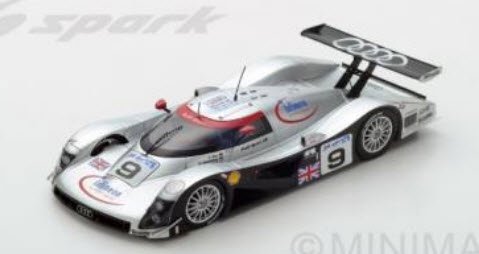 スパーク S1807 1/43 Audi R8C No.9 Audi Sport UK Le Mans 1999 S