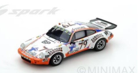 スパーク S5519 1/43 Porsche 911 Carrera RS No.79 Le Mans 1977 J.-L.Ravenel  J.Ravenel J.-M.Detrin - ミニチャンプス専門店　【Minichamps World】